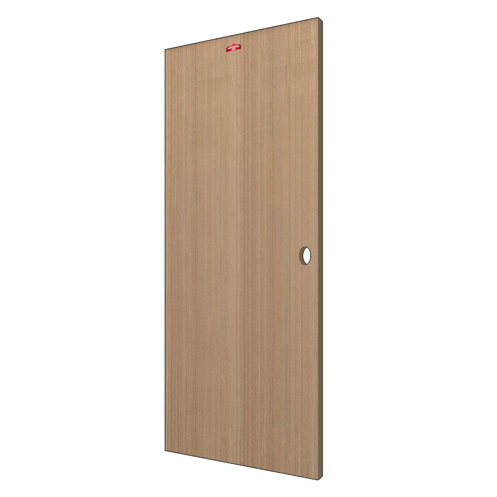 ประตูภายในเหล็ก เจาะลูกบิด PROFESSIONAL DOOR D2-40 89.2x199.4 ซม. สีน้ำตาล