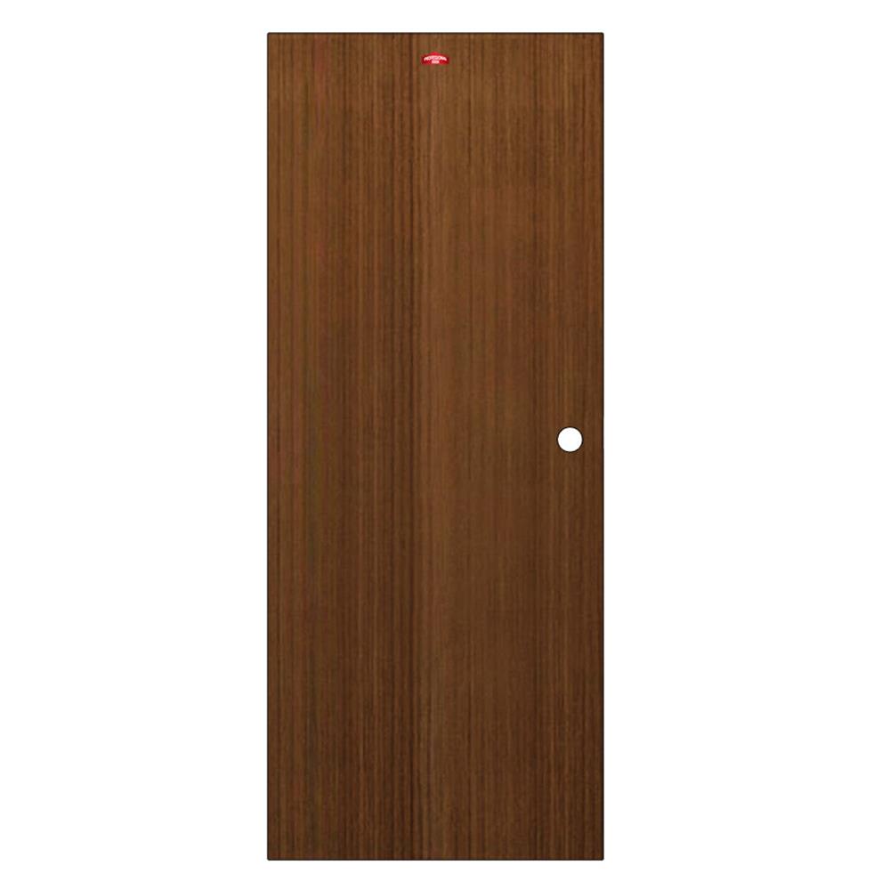 ประตูภายในเหล็ก เจาะลูกบิด PROFESSIONAL DOOR D2-38 89.2x199.4 ซม. สีโอ๊ค