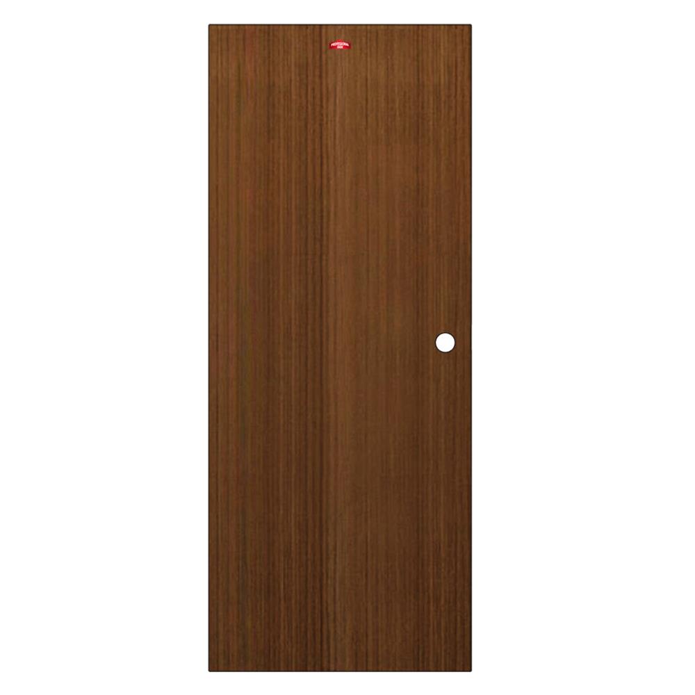 ประตูภายในเหล็ก เจาะลูกบิด PROFESSIONAL DOOR D1-38 79.2x199.4 ซม. สีโอ๊ค