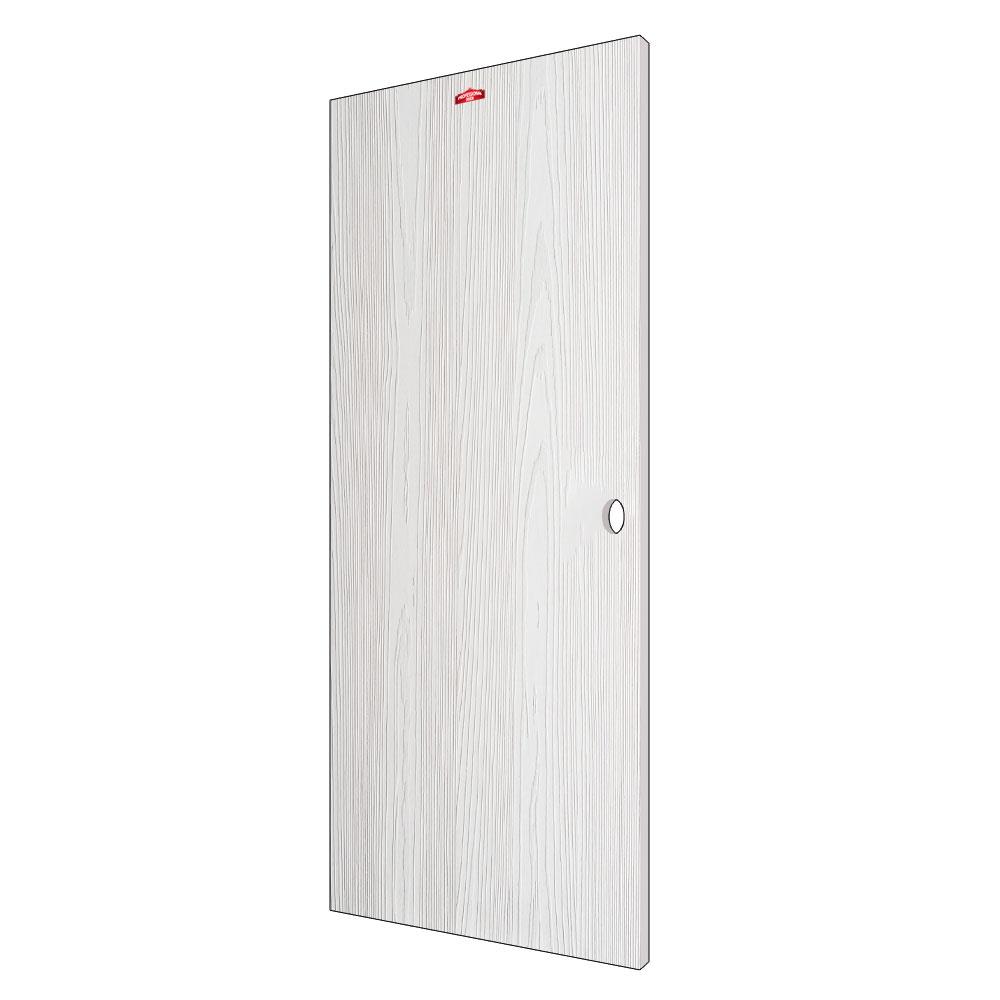 ประตูภายนอกเหล็ก เจาะลูกบิด PROFESSIONAL DOOR WD2W 89.2x199.4 สีขาวเม็ดทราย