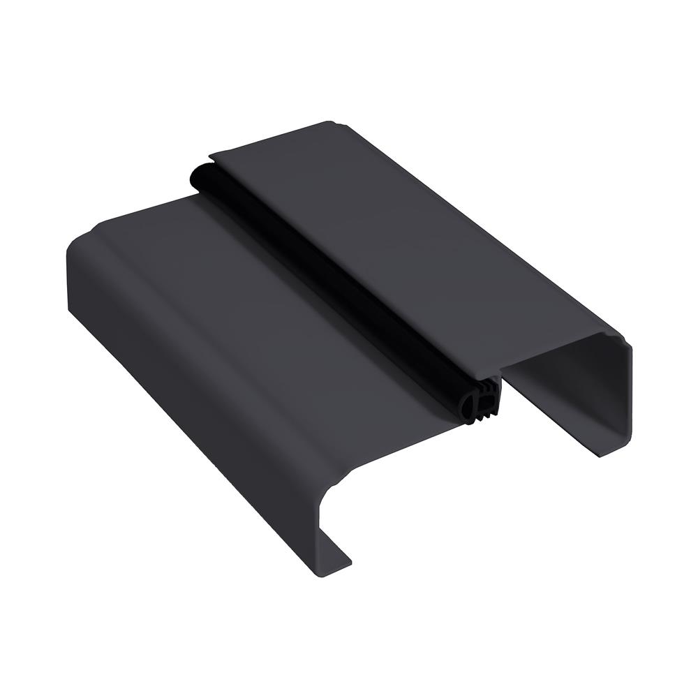 วงกบประตูเหล็ก PROFESSIONAL DOOR FR2RBK 96.4x203.5 ซม. สีเทาเม็ดทราย