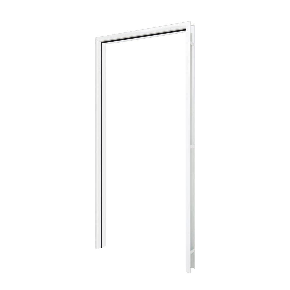 วงกบประตูเหล็ก PROFESSIONAL DOOR FR2LW 96.4x203.5 ซม. สีขาว