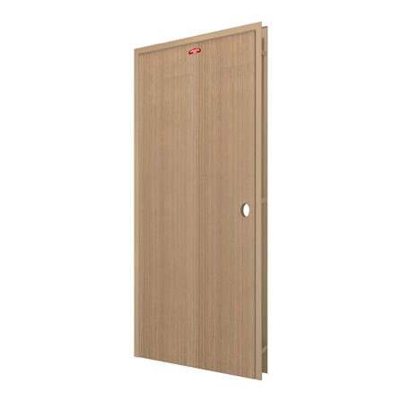 ชุดประตูภายในเหล็ก เจาะลูกบิด PROFESSIONAL DOOR FR2RC+D240 96.4x203.5 ซม. สีครีม_1