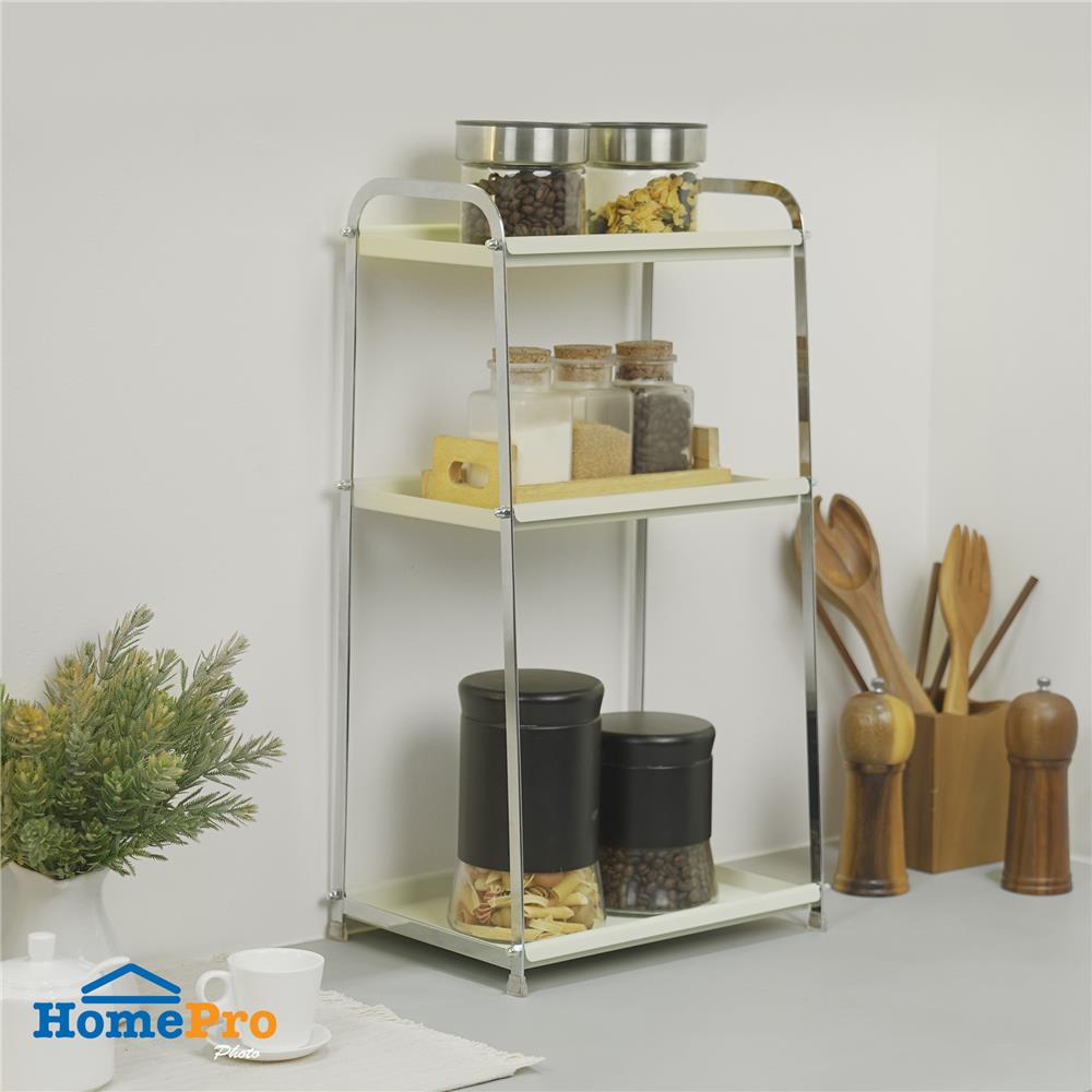 ชั้นวางของ 3 ชั้น KECH IVORY 31.5x21x55 ซม.