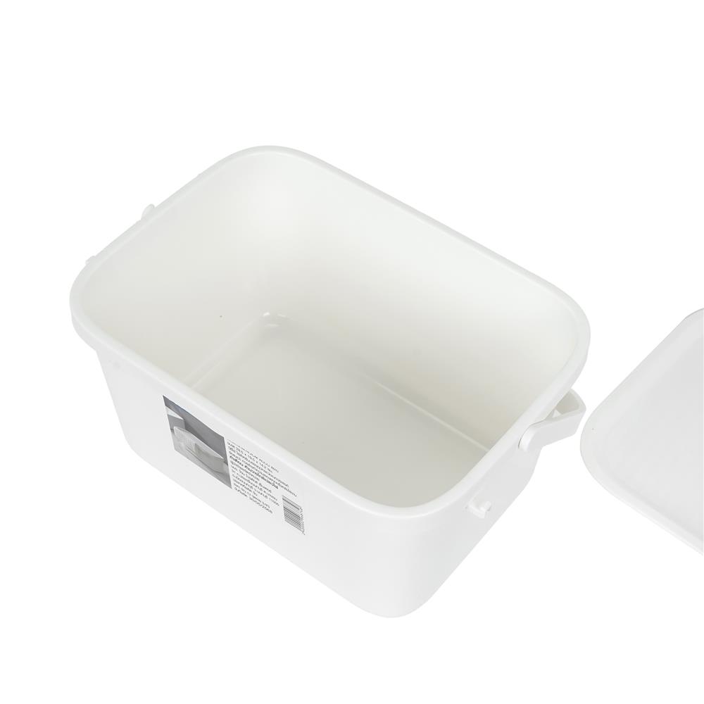 ถังหูหิ้ว ACCO 28.5x19.5x14.2 ซม. สีขาว