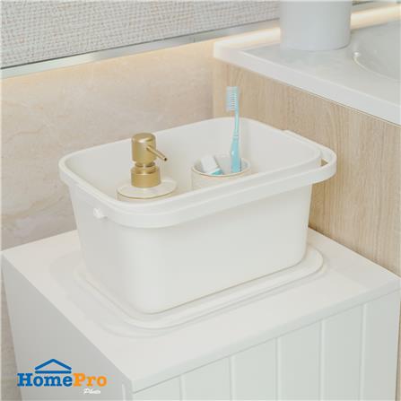 ถังหูหิ้ว ACCO 28.5x19.5x14.2 ซม. สีขาว_4