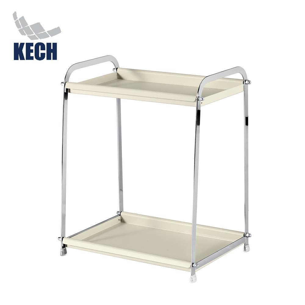 ชั้นวางของ 2 ชั้น KECH IVORY 31.5x21x36.5 ซม._0