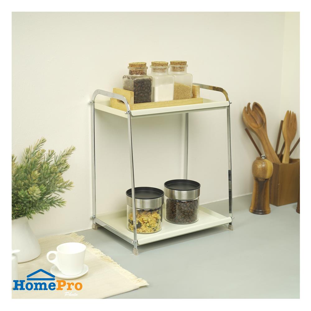 ชั้นวางของ 2 ชั้น KECH IVORY 31.5x21x36.5 ซม.