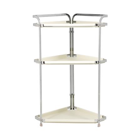 ชั้นเข้ามุม 3 ชั้น KECH IVORY 26.5x26.5x55 ซม._1