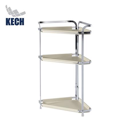 ชั้นเข้ามุม 3 ชั้น KECH IVORY 26.5x26.5x55 ซม._0