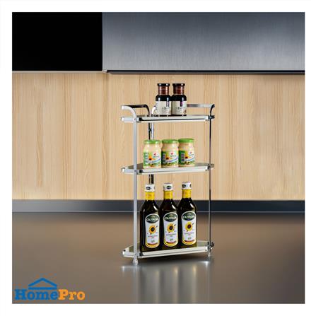 ชั้นเข้ามุม 3 ชั้น KECH IVORY 26.5x26.5x55 ซม._1