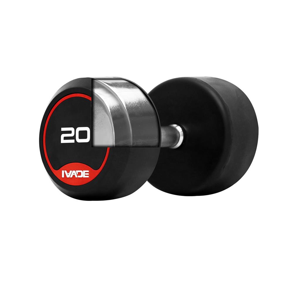 ดัมเบลกลมหุ้มยาง IVADE MD2104 20 กก. (แพ็ก 2 ชิ้น)