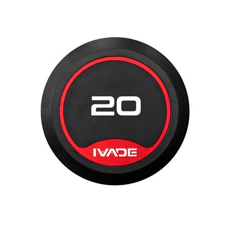 ดัมเบลกลมหุ้มยาง IVADE MD2104 20 กก. (แพ็ก 2 ชิ้น)_3