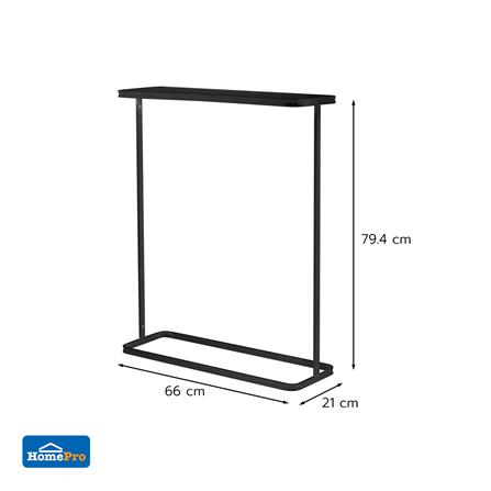 ราวพาดผ้า 5 เส้น PLIM HAKU 66x21x79.4 ซม. สีดำ_4
