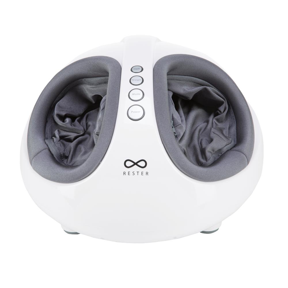 เก้าอี้นวดไฟฟ้า RESTER DIVA สีครีม + เครื่องนวดเท้า ISTEPP E-8099 สีขาว