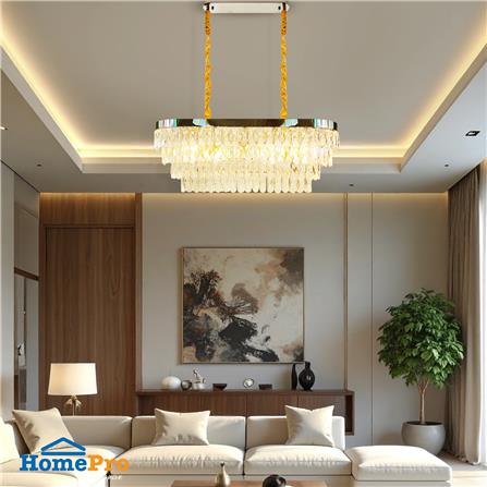 ไฟช่อ CARINI KM9859-80L สีเงิน/ใส 10 หัว_1