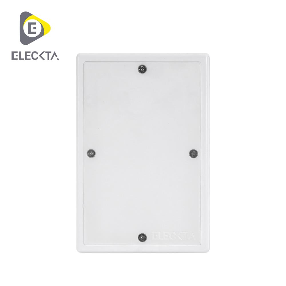 แผงพลาสติก ELECKTA 4x6 นิ้ว สีขาว