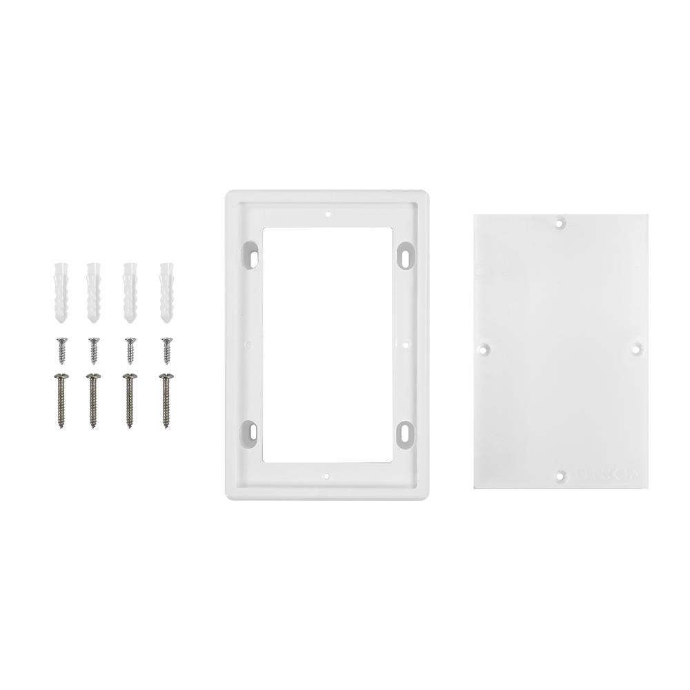 แผงพลาสติก ELECKTA 4x6 นิ้ว สีขาว