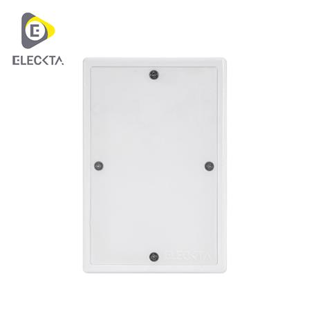 แผงพลาสติก ELECKTA 4x6 นิ้ว สีขาว_0