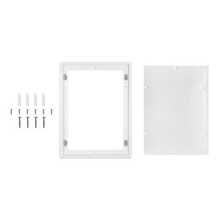 แผงพลาสติก ELECKTA 6x8 นิ้ว สีขาว_2