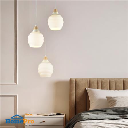 ไฟช่อ CARINI 2219A/3P สีขาว/น้ำตาล 3 หัว_2