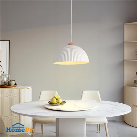 ไฟช่อ CARINI MS24131WH สีขาว/น้ำตาล 1 หัว_3