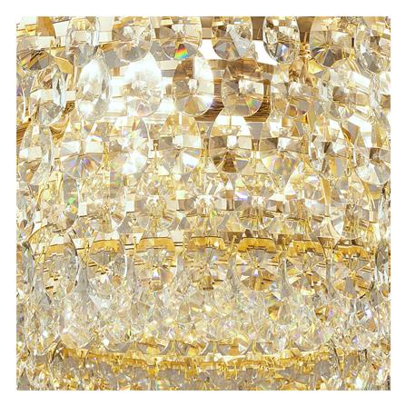 ไฟช่อ CARINI KM8021-550 สีทอง/ใส 10 หัว_1