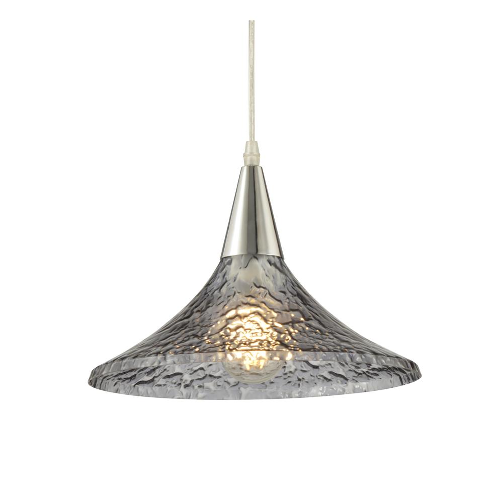 ไฟช่อ CARINI 4901/1P สีดำ/เงิน 1 หัว