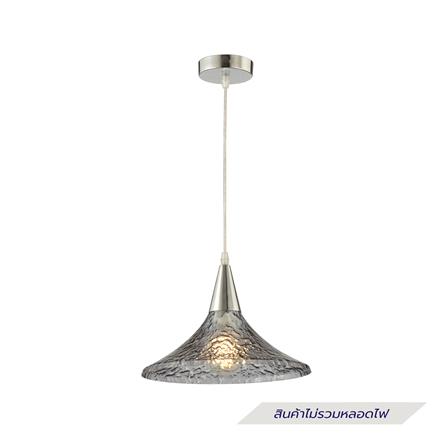 ไฟช่อ CARINI 4901/1P สีดำ/เงิน 1 หัว_0