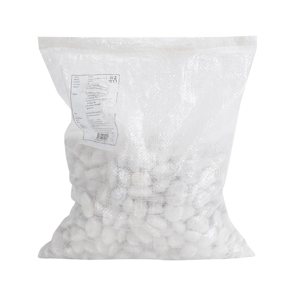 หินแม่น้ำเบอร์ 2 SPRING สีขาวธรรมชาติ 7 กก.