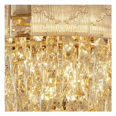 ไฟช่อ CARINI KM8072-550 สีทอง/ใส 8 หัว_2