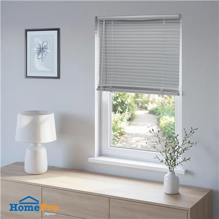 มู่ลี่ไวนิล HOME LIVING STYLE CORDLESS 70x130CM ซม. สีเทา_5