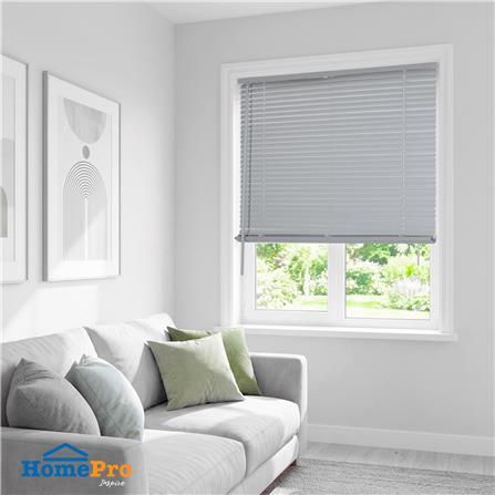 มู่ลี่ไวนิล HOME LIVING STYLE CORDLESS 90x130 ซม. สีเทา_5