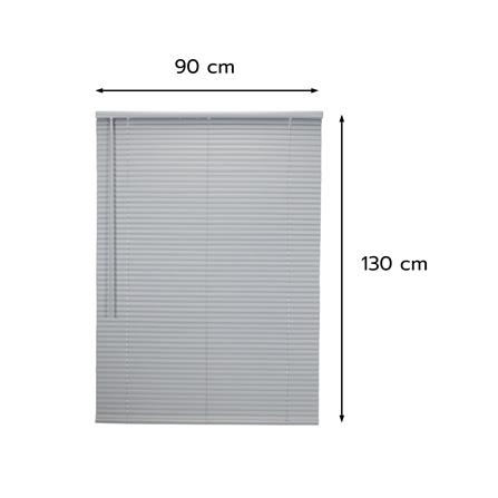 มู่ลี่ไวนิล HOME LIVING STYLE CORDLESS 90x130 ซม. สีเทา_7