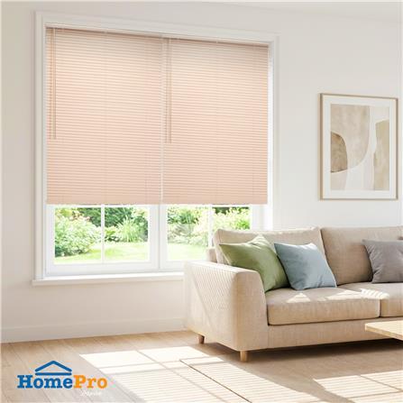 มู่ลี่ไวนิล HOME LIVING STYLE CORDLESS 90x160 ซม. สีครีม_5