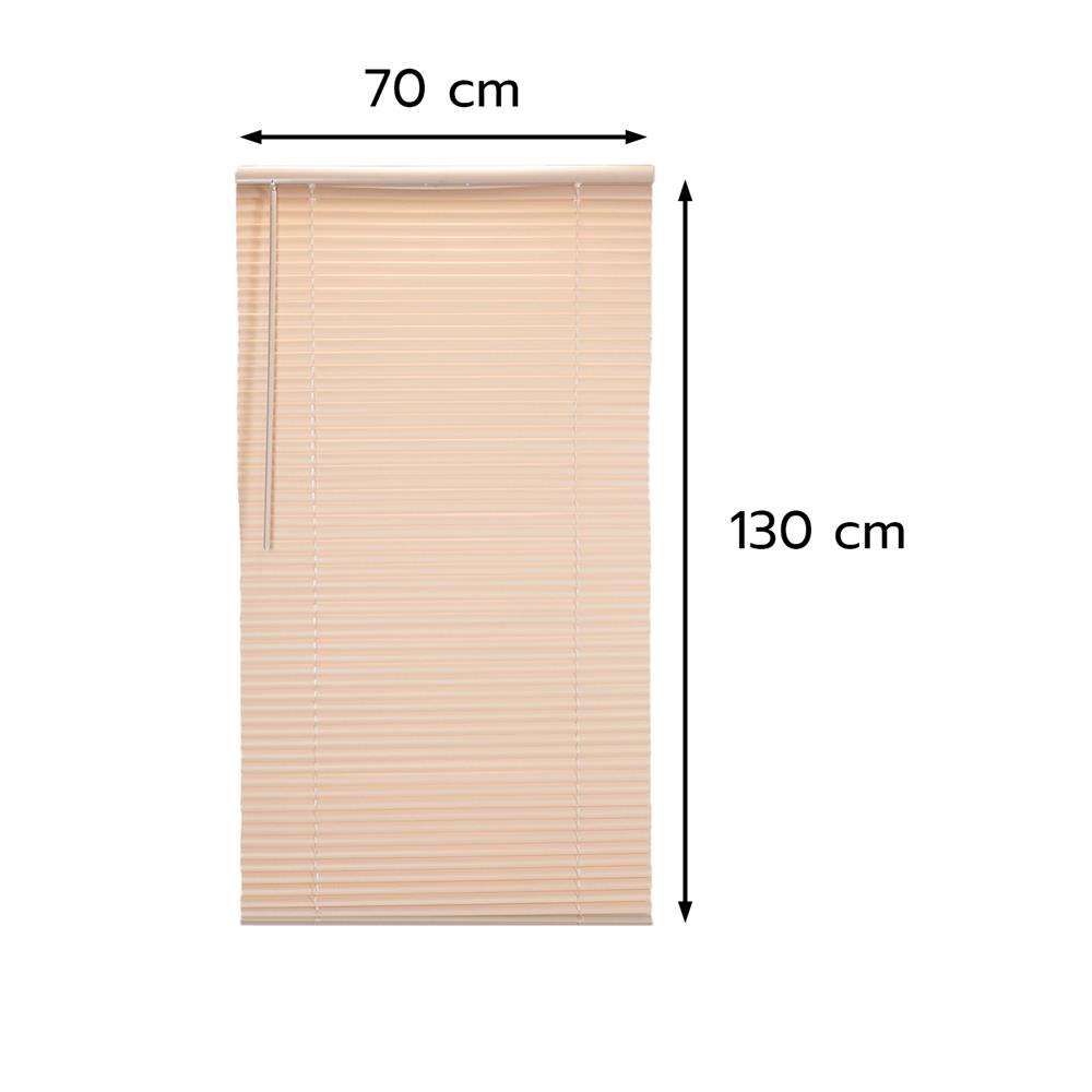 มู่ลี่ไวนิล HOME LIVING STYLE CORDLESS 70x130 ซม. สีครีม