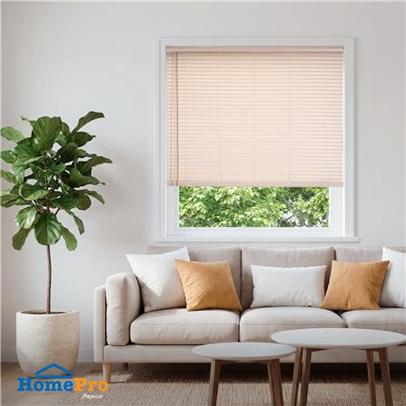 มู่ลี่ไวนิล HOME LIVING STYLE CORDLESS 120x130 ซม. สีครีม_5