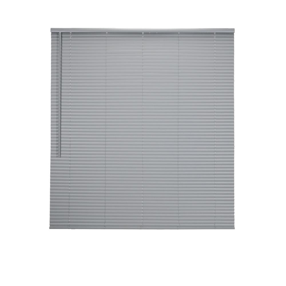 มู่ลี่ไวนิล HOME LIVING STYLE CORDLESS 120X130 ซม. สีเทา