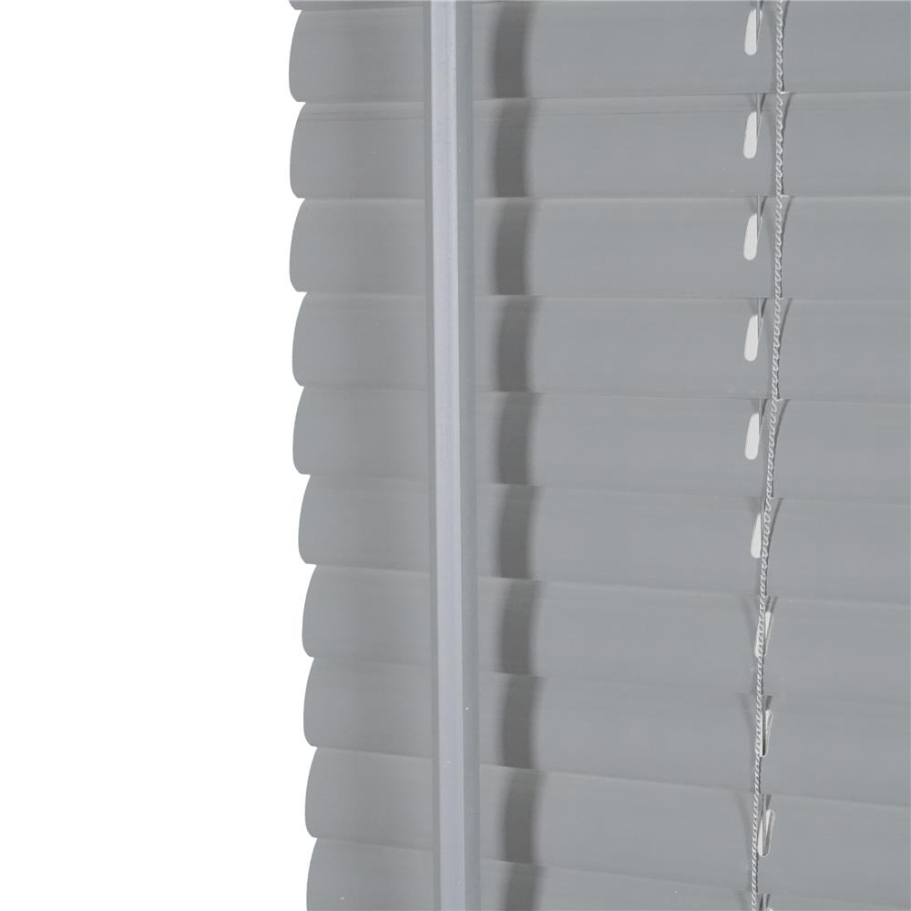 มู่ลี่ไวนิล HOME LIVING STYLE CORDLESS 155x160 ซม. สีเทา