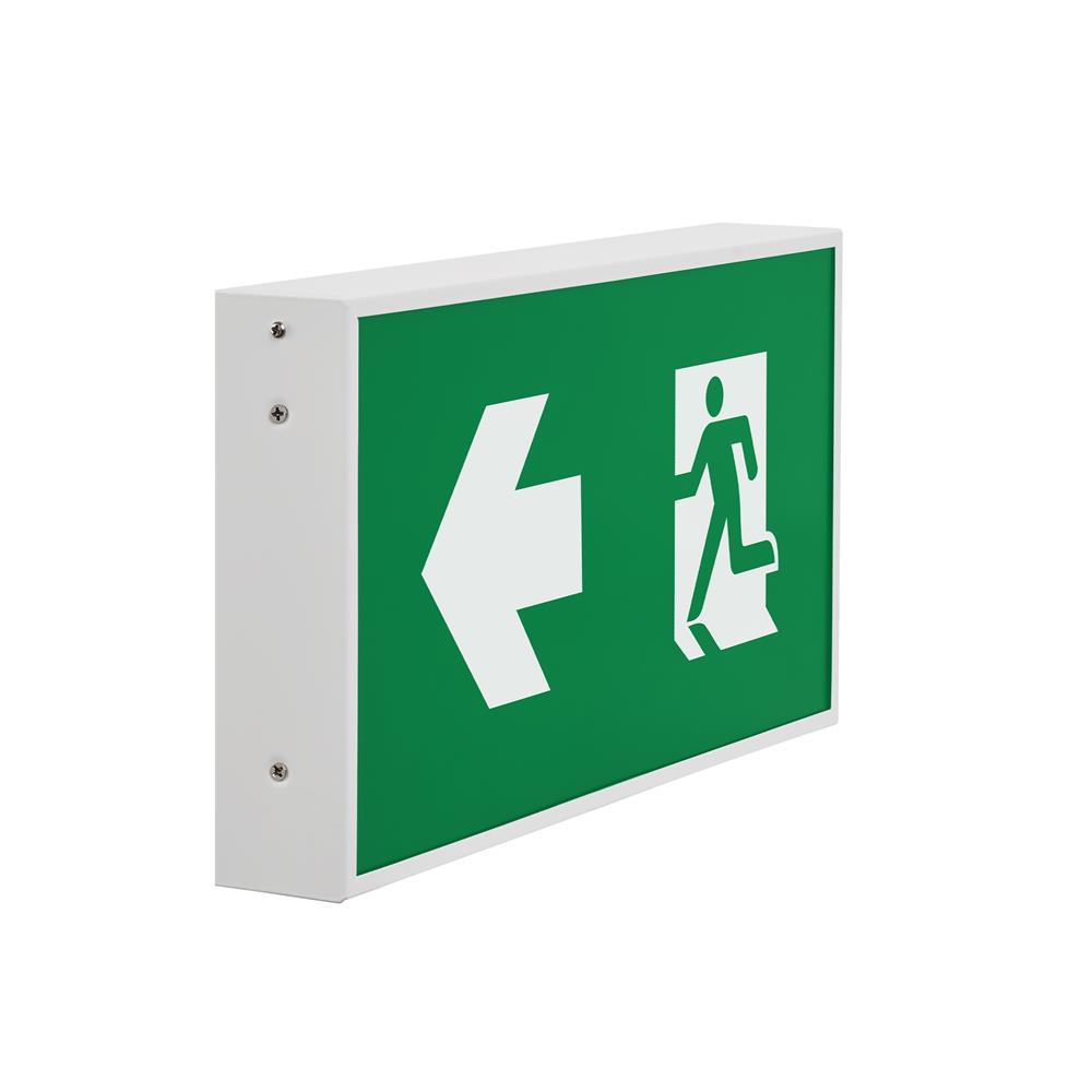 ไฟทางออกฉุกเฉิน ลูกศรเลี้ยว 2 ด้าน แบบกล่อง SUNNYSNEX6-10LED/D-SD003
