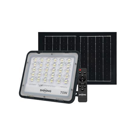 สปอทไลท์ SOLAR SHINING GALAXY 70 วัตต์ WARM WHITE สีดำ_0