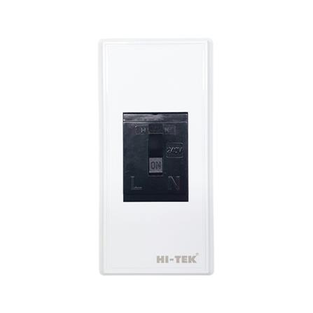 เซฟตี้เบรกเกอร์พร้อมกล่อง 15 แอมป์ 1 เฟส HI-TEK HT-28 15A สีดำ_0