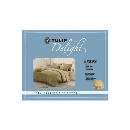ชุดผ้าปูที่นอน 5 ฟุต (ชุด 5 ชิ้น) TULIP DELIGHT 0013-DL126_3