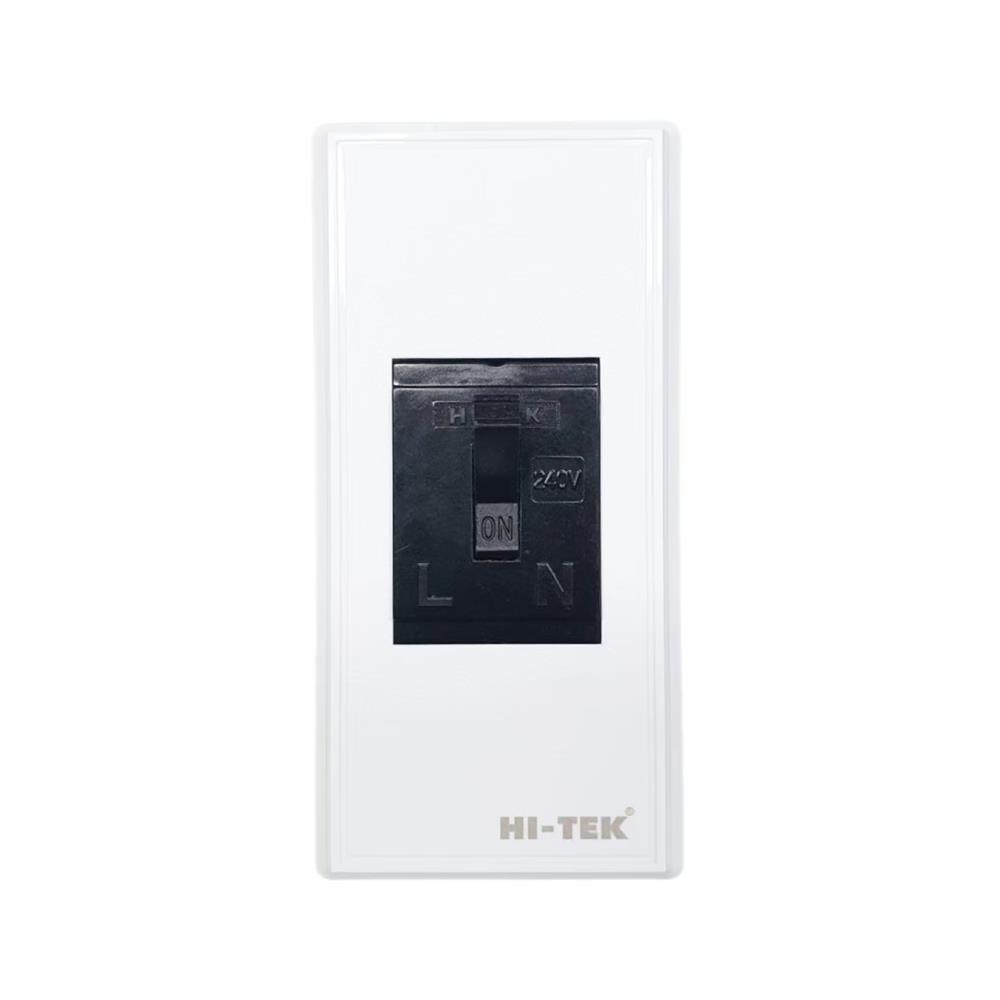 เซฟตี้เบรกเกอร์พร้อมกล่อง 20 แอมป์ 1 เฟส HI-TEK HT-28 20A สีดำ