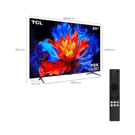 ทีวี คิวแอลอีดี 85 นิ้ว TCL (4K, QLED, GOOGLE TV) 85P8K_14