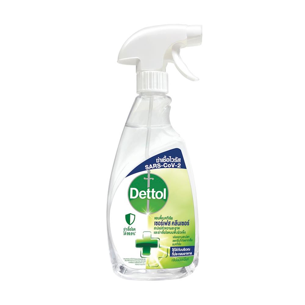 สเปรย์ทำความสะอาดฆ่าเชื้อ DETTOL 500 มล. กลิ่นไลม์และมิ้นท์