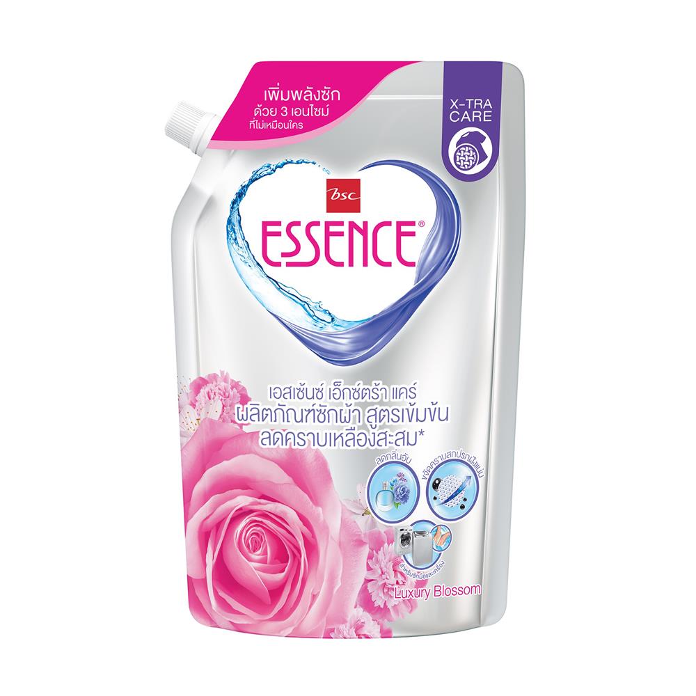 น้ำยาซักผ้าสูตรเข้มข้น ESSENCE 600 มล. กลิ่น LUXURY BLOSSOM