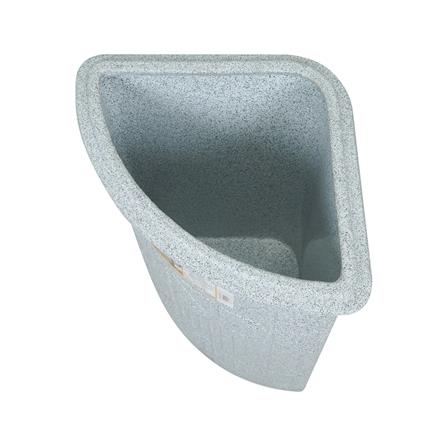 ถังเก็บน้ำเข้ามุมพร้อมฝา DEXZON 100 ลิตร สีเทา_3