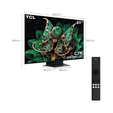 ทีวีคิวดี มินิแอลอีดี 65 นิ้ว TCL (4K, QD-MINI LED, GOOGLE TV) 65C7K_17
