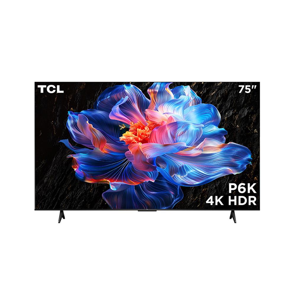 ทีวี แอลอีดี 75 นิ้ว TCL (4K, LED, GOOGLE TV) 75P6K
